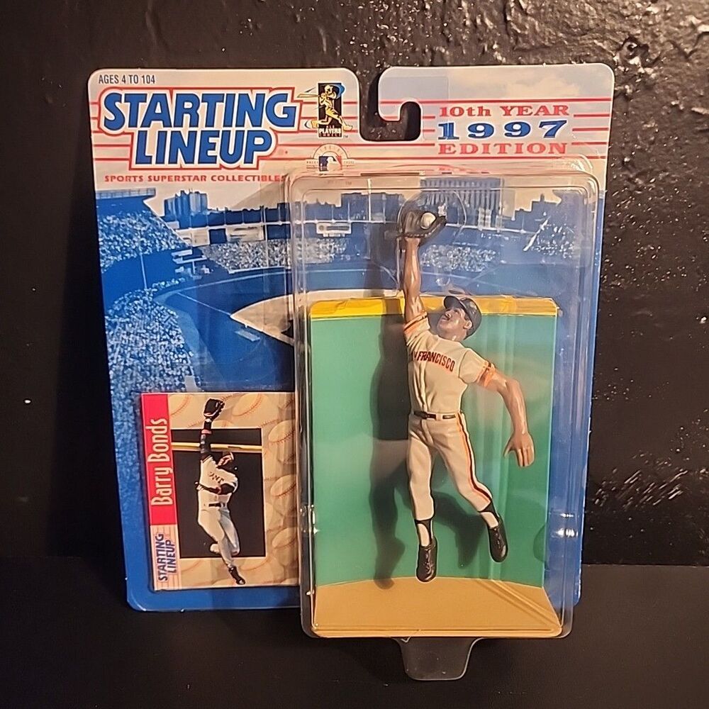 Kenner Starting Lineup 1997 Barry Bonds San Francisco Giants MOMC
